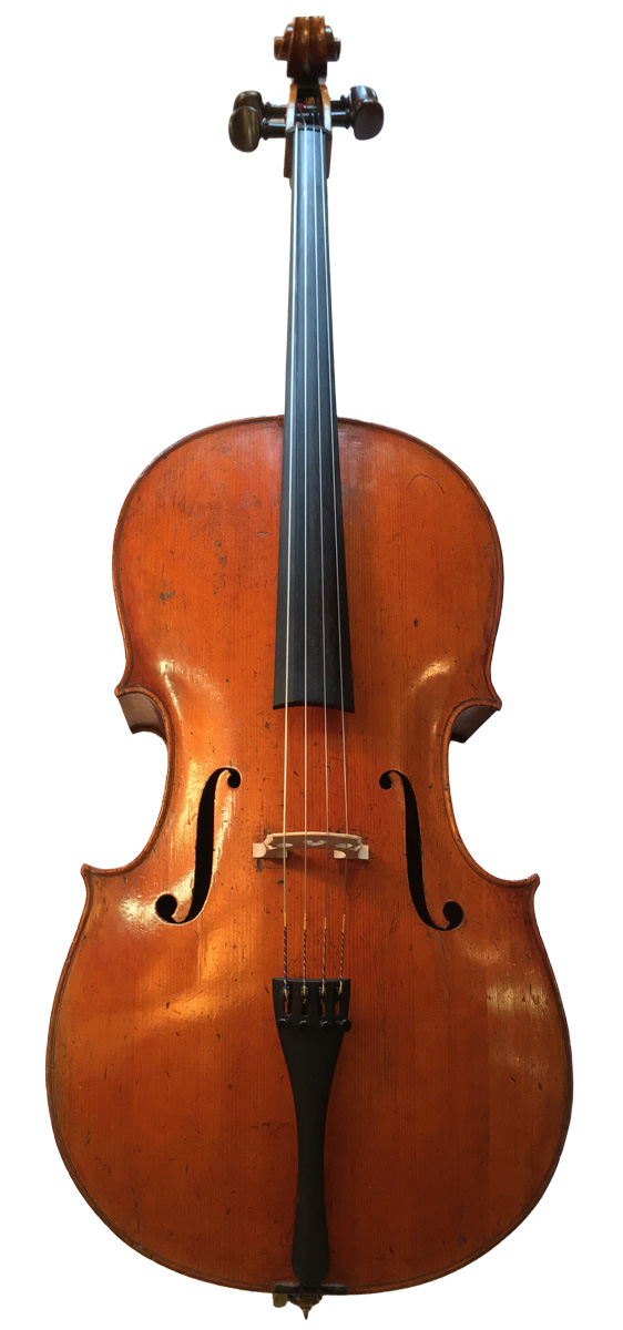 Cello – George Corsby (attrib), ‘Rocke’ with Buthod bow